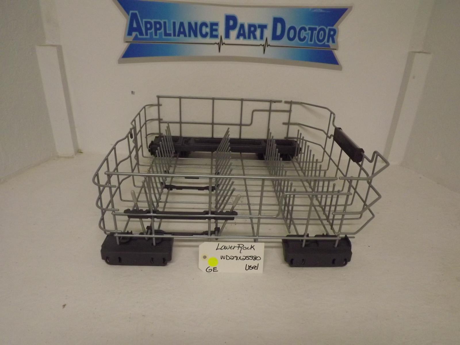 GE Dishwasher WD28X25580 Lower Rack Used GE Dishwasher WD28X25580 Lower Rack Used